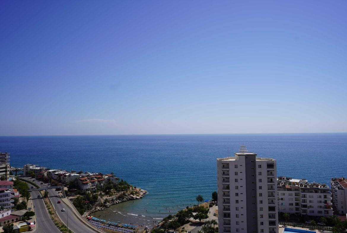 Mersin Ayaş Athena Residence Lüks 2+1 Eşyalı Köşe Daire