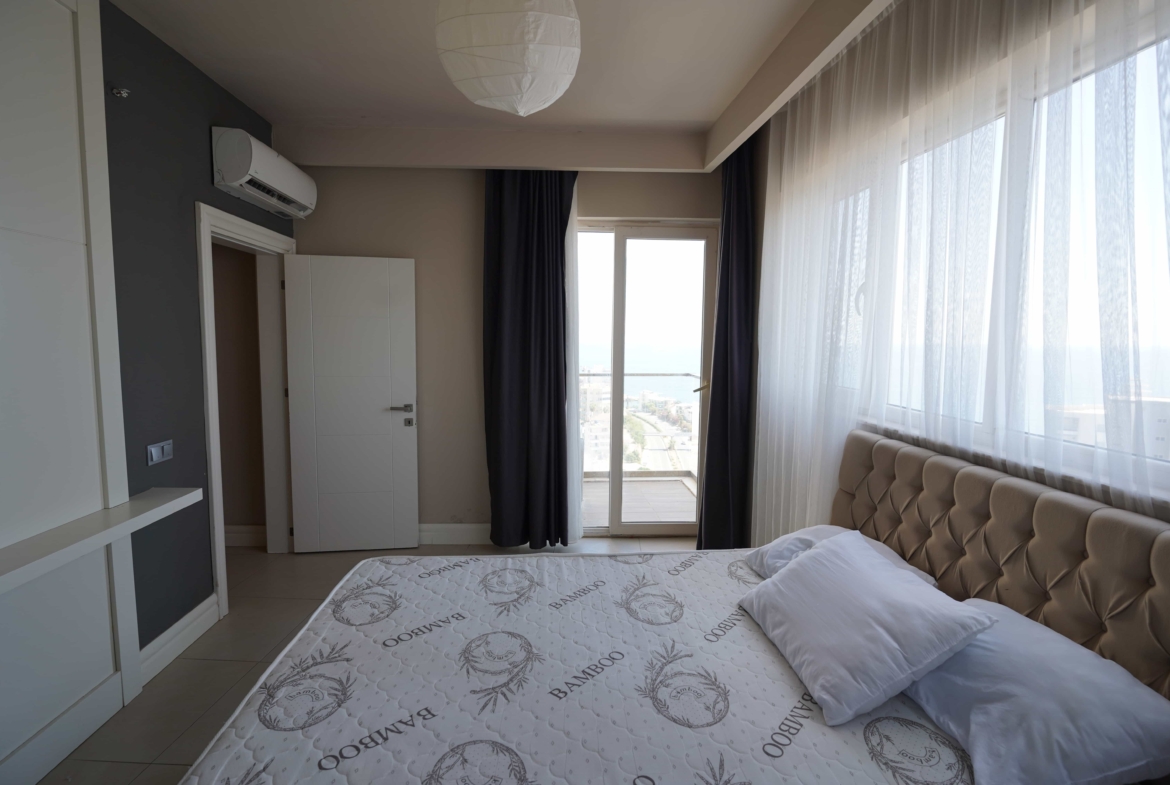 Mersin Ayaş Athena Residence Lüks 2+1 Eşyalı Köşe Daire