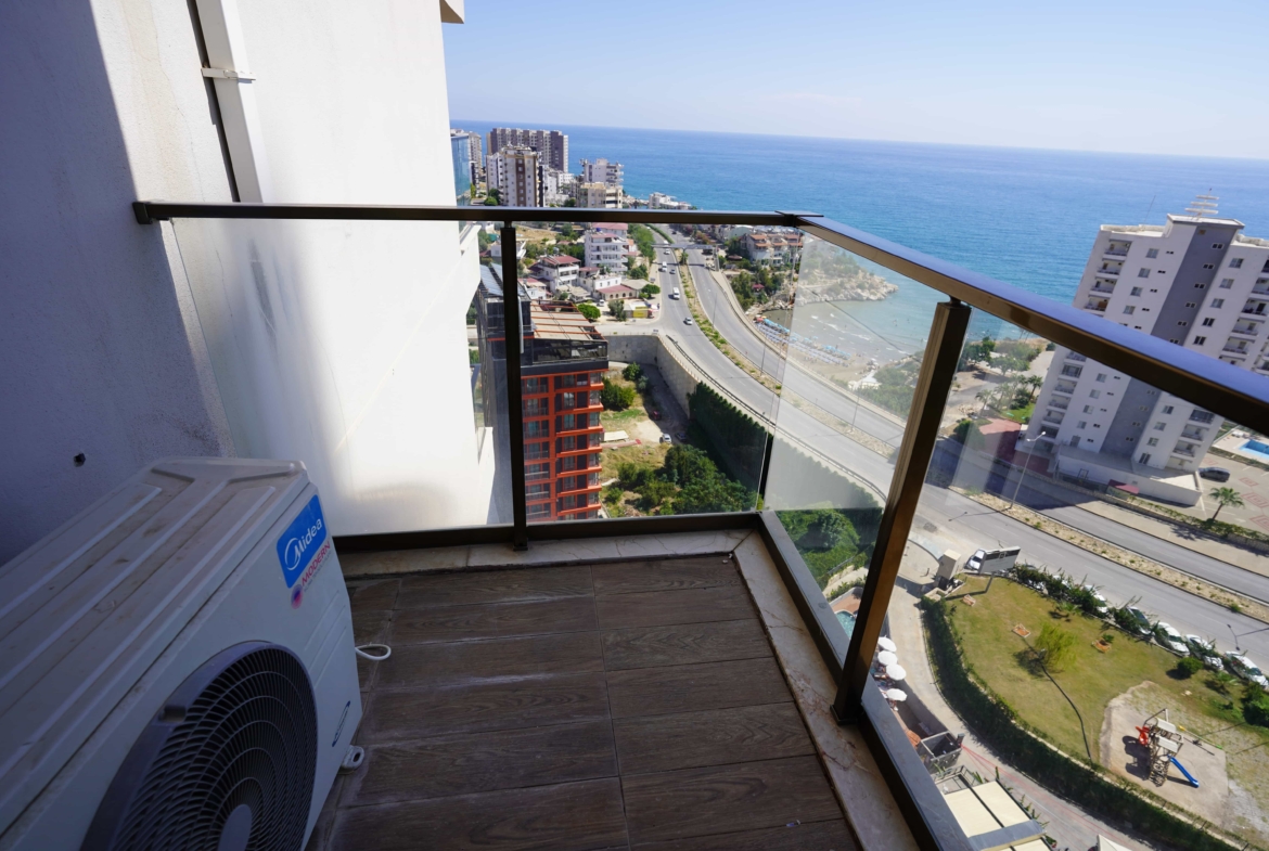 Mersin Ayaş Athena Residence Lüks 2+1 Eşyalı Köşe Daire