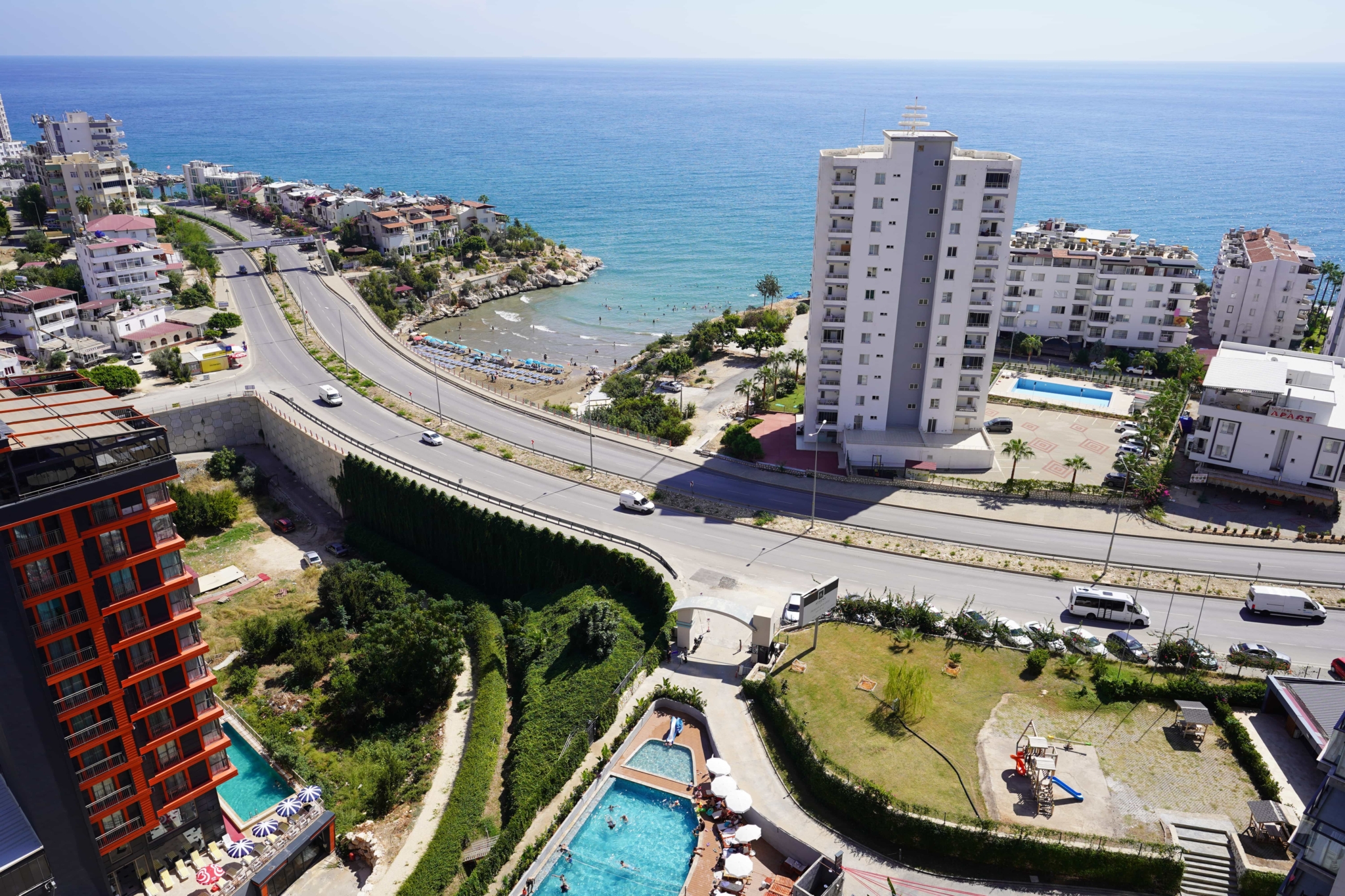 VIP09783 Mersin Ayaş Athena Residence Lüks 2+1 Eşyalı Köşe Daire