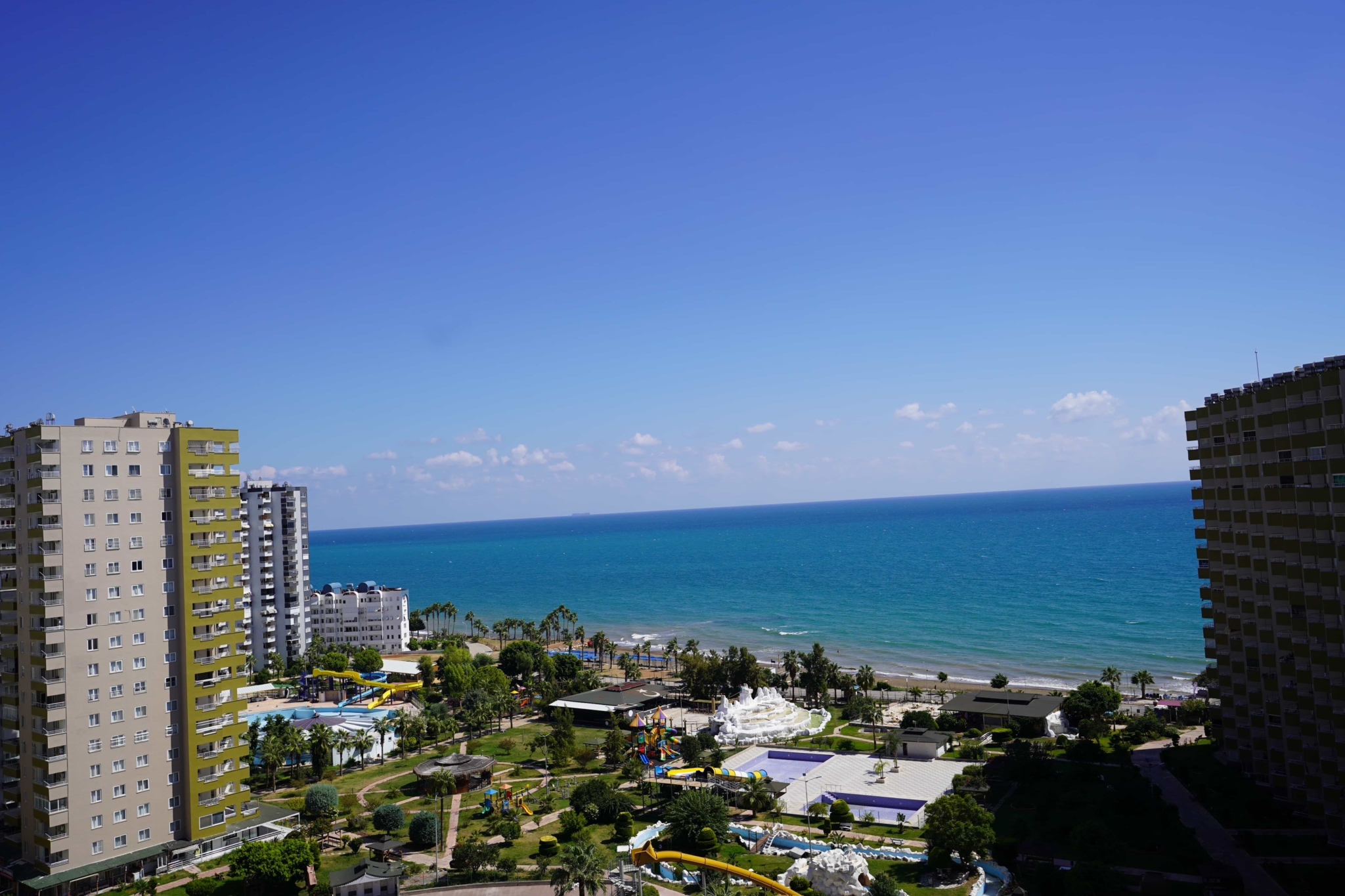 VIP09819 Mersin Erdemli Tömük Flamingo 8 Tatil Sitesi Lüks 3+1 Köşe Daire