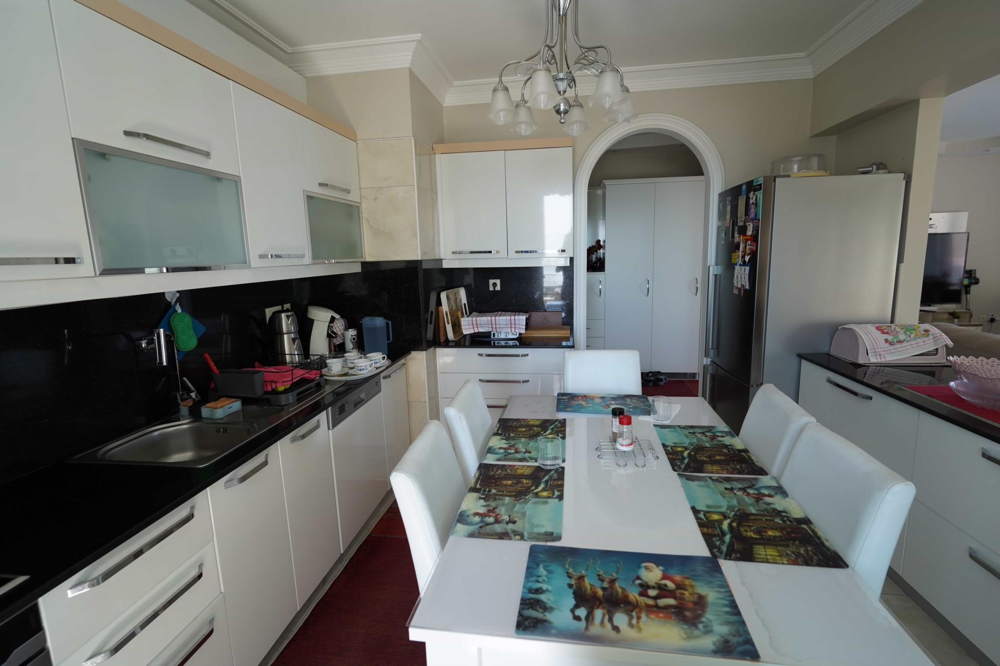 VIP09828 Mersin Erdemli Tömük Flamingo 8 Tatil Sitesi Lüks 3+1 Köşe Daire