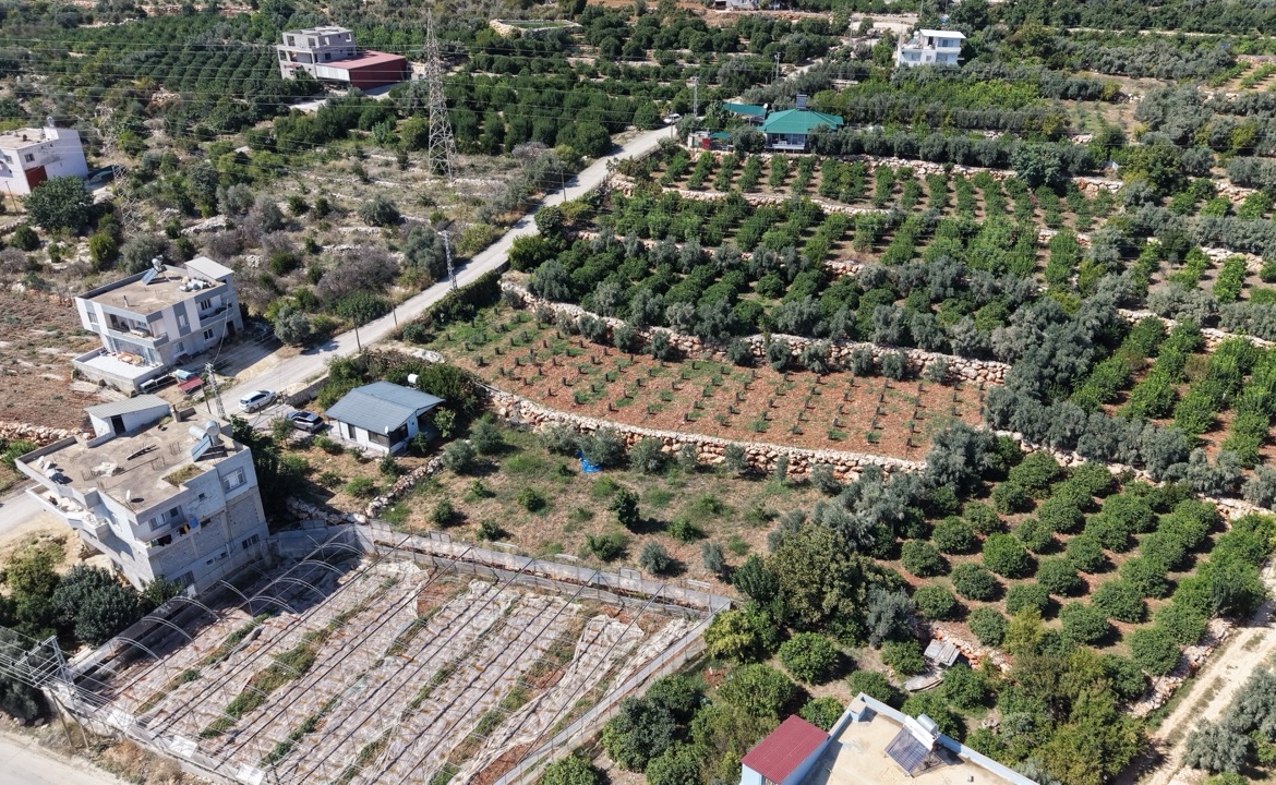MERSİN ERDEMLİ TIRTAR DENİZ MANZARALI SATILIK TARLA
