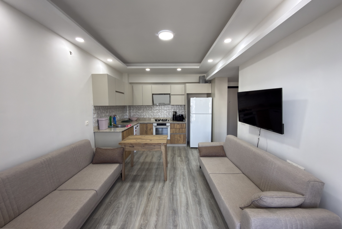 Mersin Erdemli Ayaş Selenium Sitesi Eşyalı 1+1 Kiralık Daire