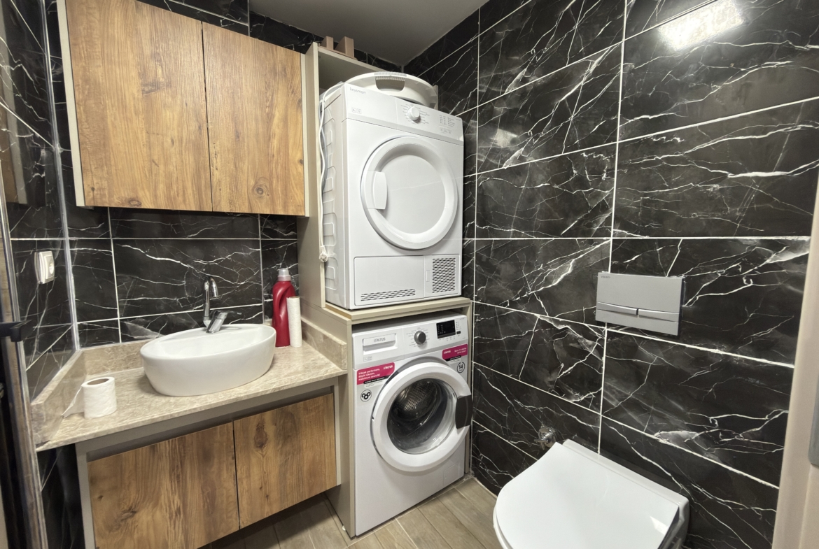 Mersin Erdemli Ayaş Selenium Sitesi Eşyalı 1+1 Kiralık Daire
