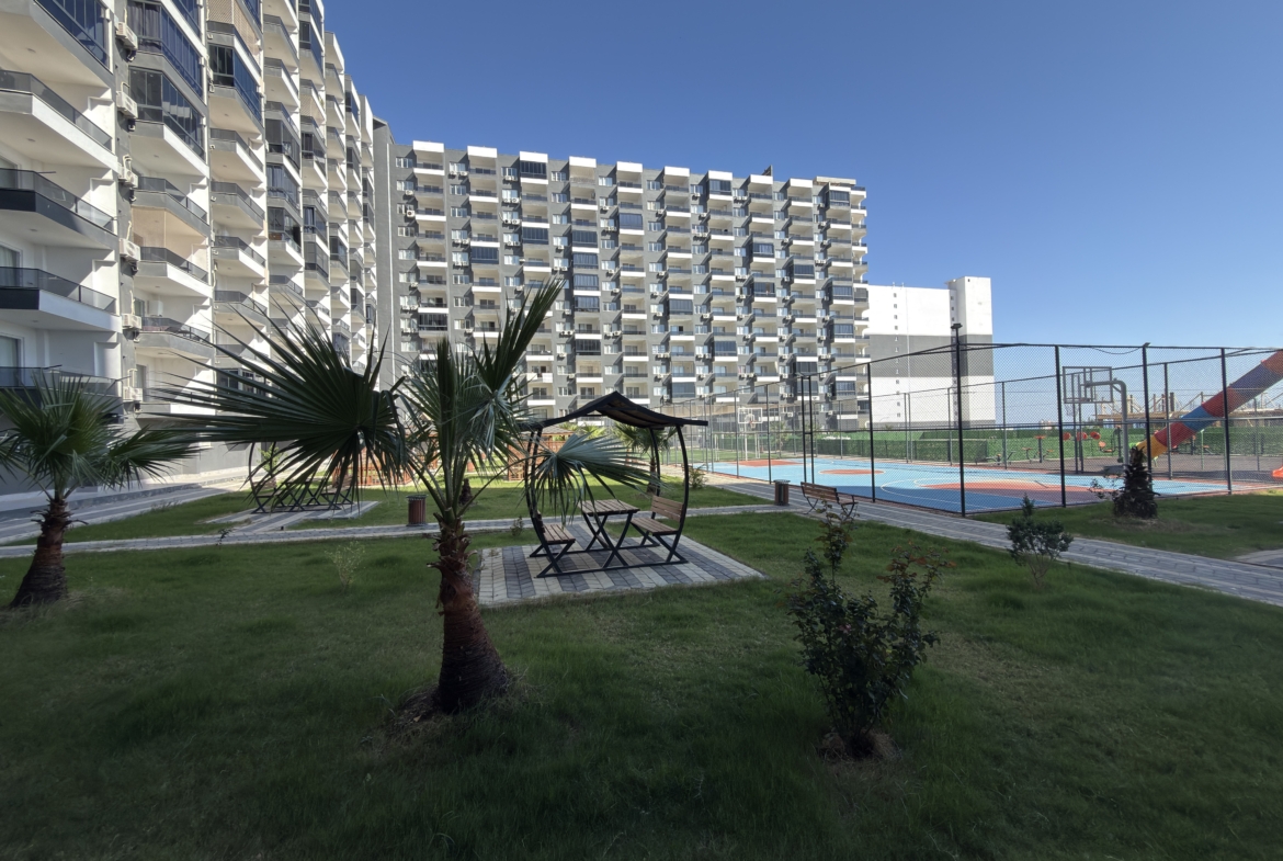 Mersin Erdemli Ayaş Selenium Sitesi Eşyalı 1+1 Kiralık Daire
