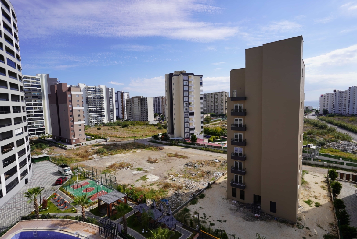Mersin Erdemli Tömük MNZ Pera Life Lüks 1+1 Satılık Daire