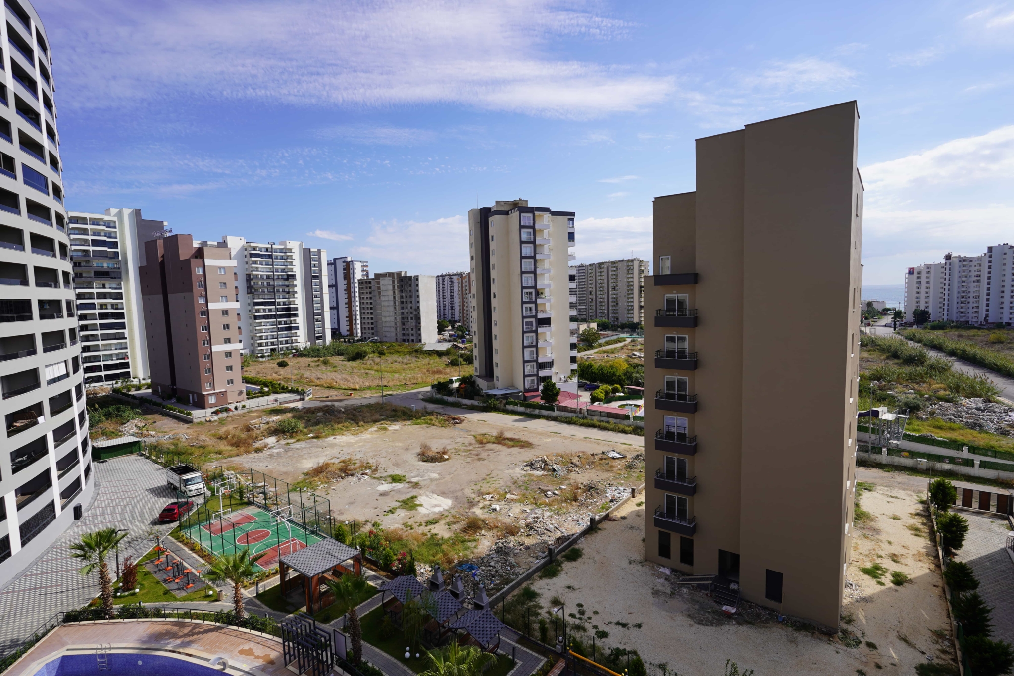 VIP09949 Mersin Erdemli Tömük MNZ Pera Life Lüks 1+1 Satılık Daire